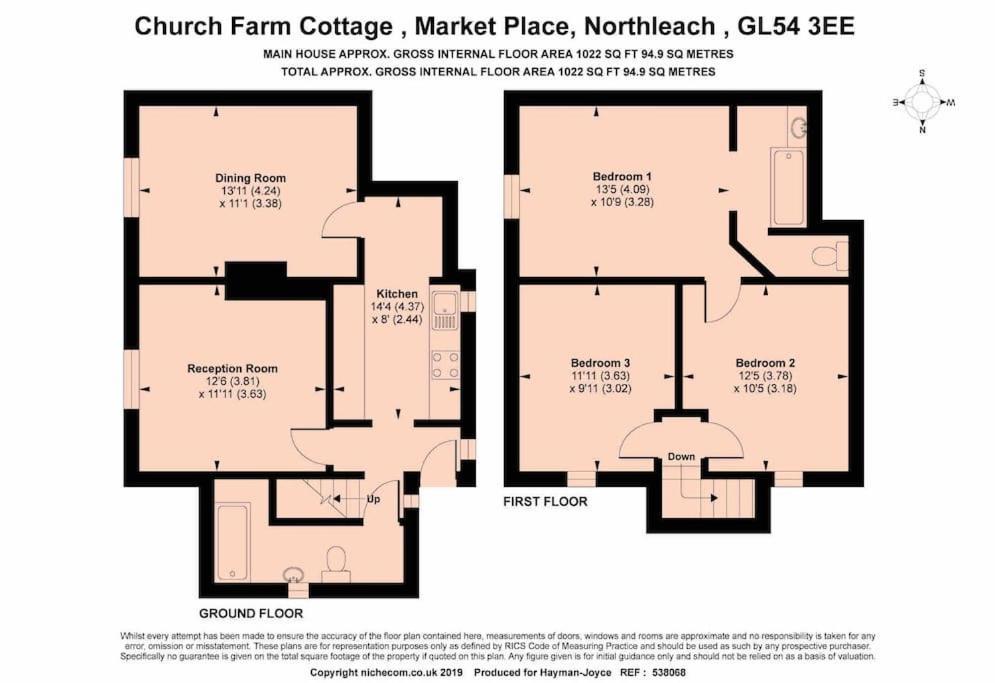 Church Farm Cottage Челтнъм Екстериор снимка